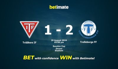 Tvååkers IF vs Trelleborgs FF Prédiction, cotes et conseils de paris 20/08/2024