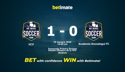 UCV vs Academia Anzoategui FC Pronostic, cotes et conseils de paris 25/01/2025