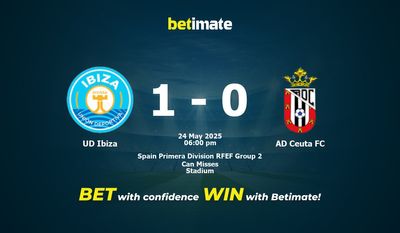 Pronostic, cotes et conseils de paris UD Ibiza vs AD Ceuta FC (24/05/2025)