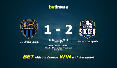 Pronostic, cotes et conseils de paris US Latina Calcio vs Audace Cerignola 16/12/2024