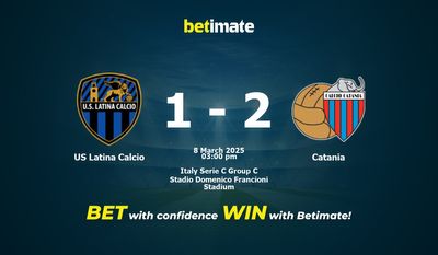 Pronostic US Latina Calcio vs Catania, cotes et conseils de paris 08/03/2025