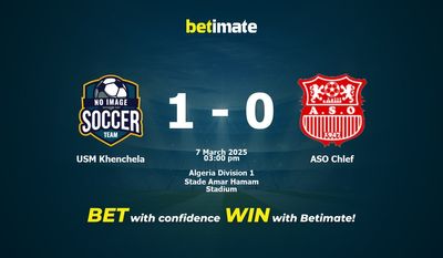 Pronostic USM Khenchela – ASO Chlef, cotes et conseils de paris 03/07/2025