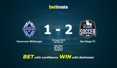 Pronostic, cotes et conseils de paris Vancouver Whitecaps vs San Diego FC (26/06/2025)