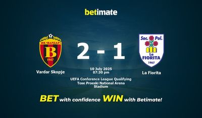 Vardar Skopje vs La Fiorita Prédiction, cotes et conseils de paris 10/07/2025
