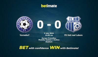 Varnsdorf vs FK Usti nad Labem Prédiction, cotes et conseils de paris 05/07/2024