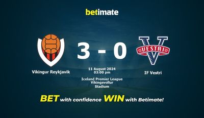 Vikingur Reykjavik vs IF Vestri Prédiction, cotes et conseils de paris 11/08/2024