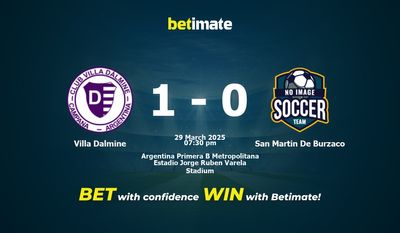 Villa Dalmine vs San Martin De Burzaco Prédiction, cotes et conseils de paris 29/03/2025