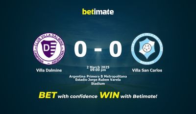 Pronostic, cotes et conseils de paris pour Villa Dalmine vs Villa San Carlos 03/02/2025