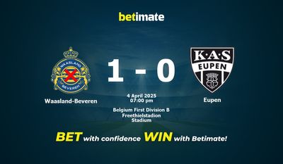 Waasland-Beveren vs Eupen Prédiction, cotes et conseils de paris 04/04/2025