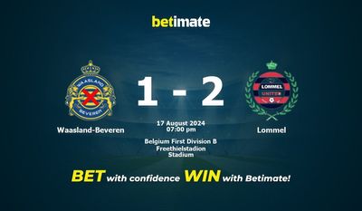 Waasland-Beveren vs Lommel Prédiction, cotes et conseils de paris 17/08/2024