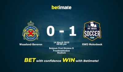 Waasland-Beveren vs RWD Molenbeek Prédiction, cotes et conseils de paris 14/03/2025