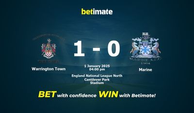 Warrington Town vs Marine Pronostic, cotes et conseils de paris 01/01/2025