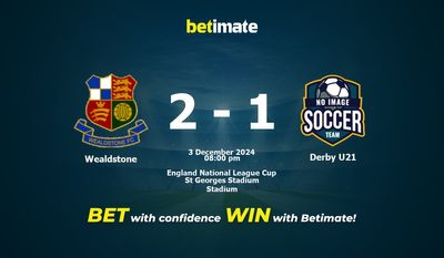 Pronostic Wealdstone vs Derby U21, cotes et conseils de paris 12/03/2024