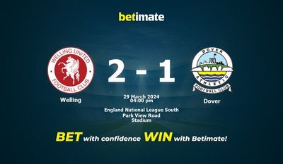 Welling vs Dover Prédiction, cotes et conseils de paris 29/03/2024