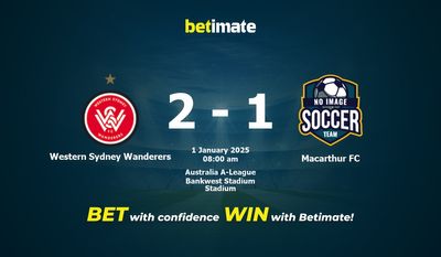 Pronostic, cotes et conseils de paris Western Sydney Wanderers vs Macarthur FC 01/01/2025