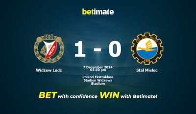 Widzew Lodz vs Stal Mielec Prédiction, cotes et conseils de paris 07/12/2024