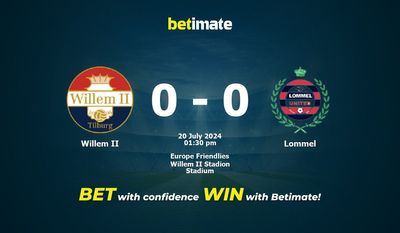 Willem II vs Lommel Prédiction, cotes et conseils de paris 20/07/2024