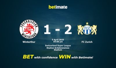 Pronostic, cotes et conseils de paris Winterthur - FC Zurich (04/05/2025)