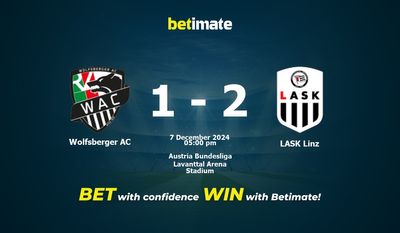 Wolfsberger AC vs LASK Linz Pronostic, cotes et conseils de paris 12/07/2024