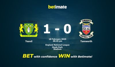 Pronostic, cotes et conseils de paris Yeovil vs Tamworth 18/02/2025