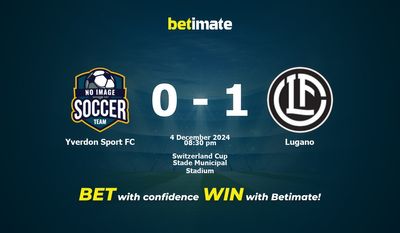 Pronostic, cotes et conseils de paris Yverdon Sport FC vs Lugano 12/04/2024