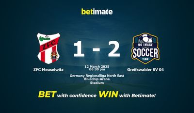 Pronostic, cotes et conseils de paris ZFC Meuselwitz vs Greifswalder SV 04 12/03/2025