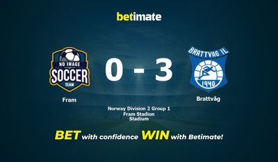 การทำนาย Fram vs Brattvåg อัตราต่อรอง & เคล็ดลับการเดิมพัน 06/11/2023