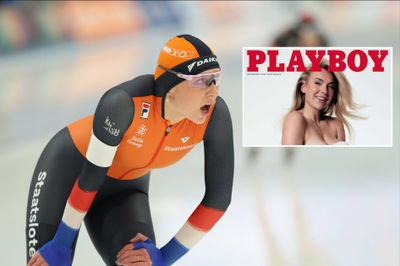 Nữ vận động viên trượt băng tốc độ quyến rũ gây xôn xao trong giới độc giả Playboy