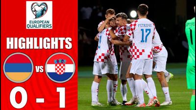 NAJWAŻNIEJSZE NAJWAŻNIEJSZE I CELE Armenia – Chorwacja (0-1, kwalifikacje do Euro 2024)