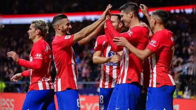 HØJDEPUNKTER OG MÅL Atletico Madrid vs Alaves (2-1, Spaniens Primera Liga)