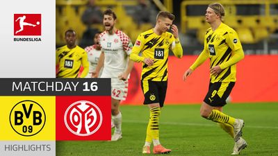 HØJDEPUNKTER OG MÅL Dortmund vs Mainz (1-1, Tyskland Bundesliga I)