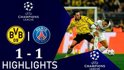 HØJDEPUNKTER & MÅL Dortmund vs PSG (1-1, UEFA Champions League)