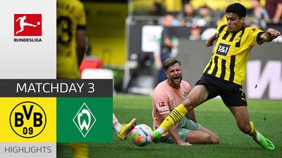HØJDEPUNKTER OG MÅL Dortmund vs Werder Bremen (1-0, Tyskland Bundesliga I)