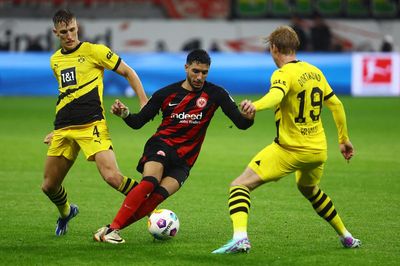 HØJDEPUNKTER OG MÅL Frankfurt vs Dortmund (3-3, Tyskland Bundesliga I)