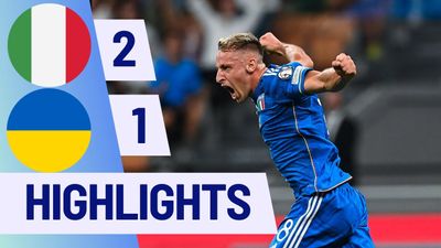 ハイライトとゴール イタリア対ウクライナ (2-1、ユーロ 2024 予選)
