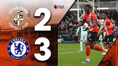 HÖJDPUNKTER OCH MÅL Luton vs Chelsea (2-3, England Premier League)