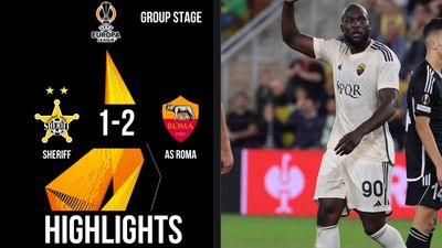 HÖHEPUNKTE & ZIELE Sheriff Tiraspol gegen Roma (1-2, UEFA Europa League)