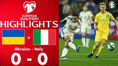 ハイライトとゴール ウクライナ vs イタリア (0-0、ユーロ 2024 予選)