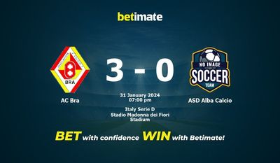 Prediksi AC Bra vs ASD Alba Calcio, Peluang & Tips Taruhan 31/01/2024