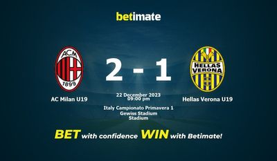 Prediksi AC Milan U19 vs Hellas Verona U19, Peluang & Tips Taruhan 22/12/2023