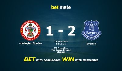 Prediksi, Peluang & Tips Taruhan Accrington Stanley vs Everton 15/07/2025