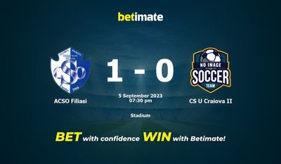 Prediksi ACSO Filiasi vs CS U Craiova II, Peluang & Tips Taruhan 09/05/2023