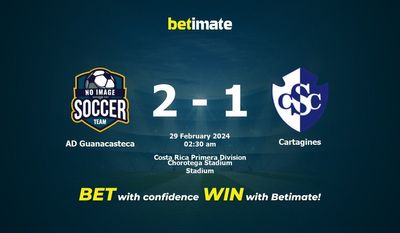 Prediksi AD Guanacasteca vs Cartagines, Peluang & Tips Taruhan 28/02/2024