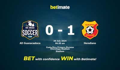 Prediksi AD Guanacasteca vs Herediano, Peluang & Tips Taruhan 28/07/2024