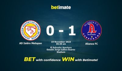 Prediksi AD Isidro Metapan vs Alianza FC, Peluang & Tips Taruhan 19/11/2023