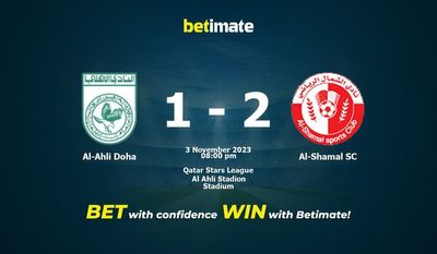 Prediksi Al-Ahli Doha vs Al-Shamal SC, Peluang & Tips Taruhan 11/03/2023