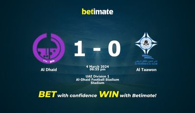 Prediksi Al Dhaid vs Al Taawon, Peluang & Tips Taruhan 03/04/2024