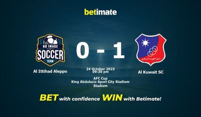 Prediksi Al Ittihad Aleppo vs Al Kuwait SC, Peluang & Tips Taruhan 24/10/2023