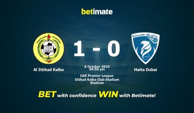 Prediksi Al Ittihad Kalba vs Hatta Dubai, Peluang & Tips Taruhan 10/06/2023