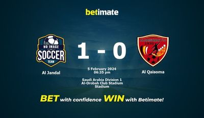 Prediksi Al Jandal vs Al Qaisoma, Peluang & Tips Taruhan 02/05/2024